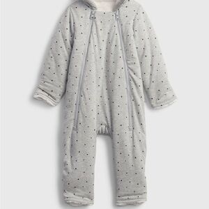 GAP Gray Polka Dot Kids Jacket